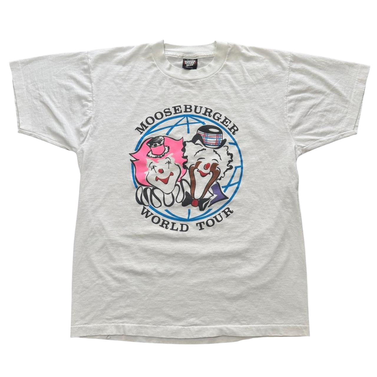 90s Pricilla & Waldo Mooseburger Clown School World Tour Tee