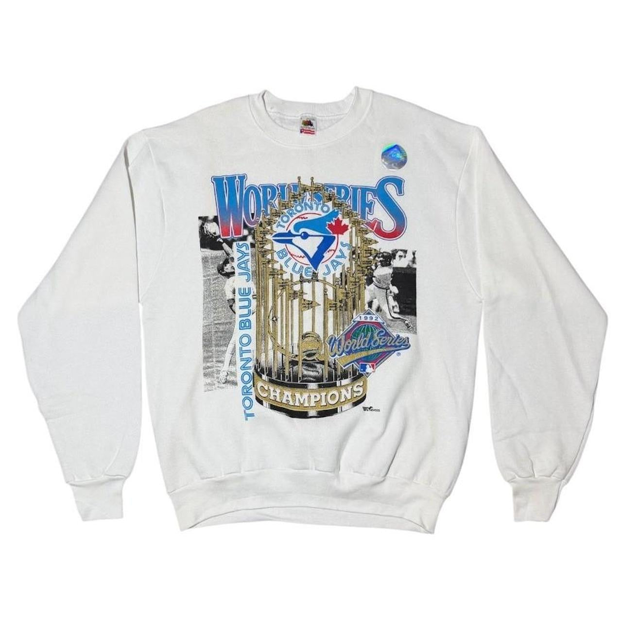 90s Toronto Blue Jays World Series Champions MLB Baseball NWT Sweatshirt