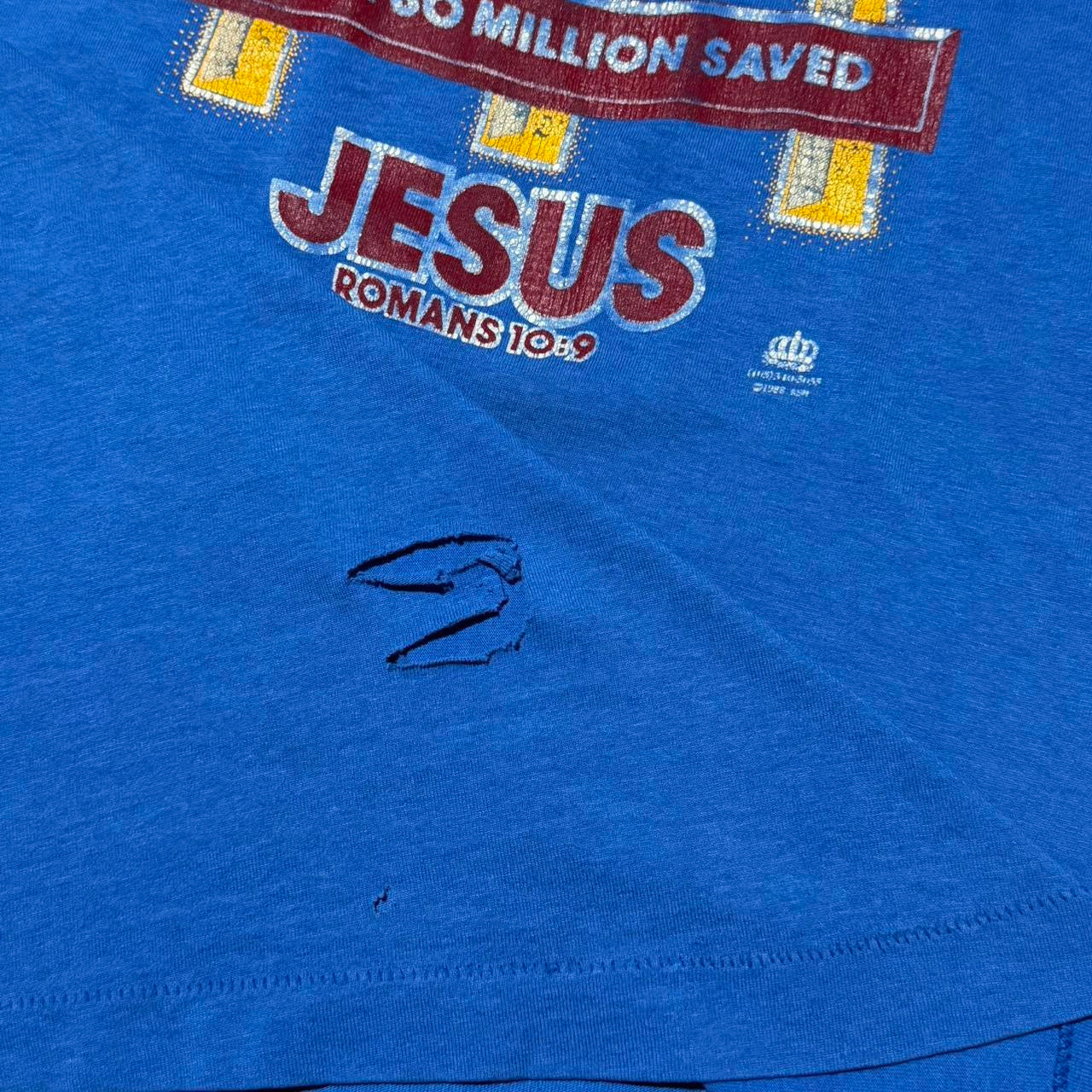 ‘88 Jesus McDonalds Romans 10:9 Parody Christian T-shirt