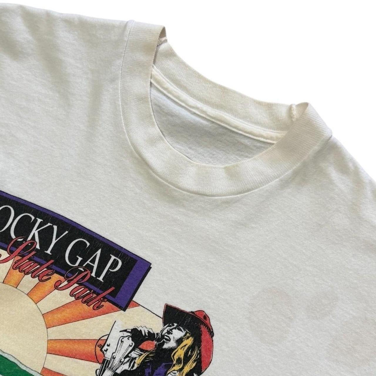 90s Rocky Gap Park USA Country Music Western Bluegrass Festival T-shirt