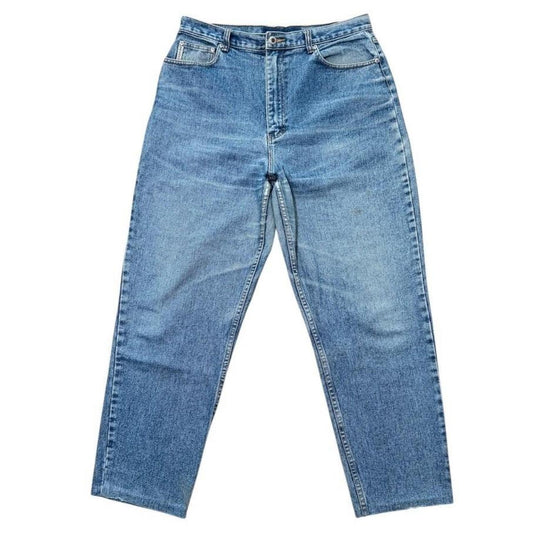 90s Nevada Jeans Mens Straight Leg Blue Wash Denim Jeans 33" Faded Pants