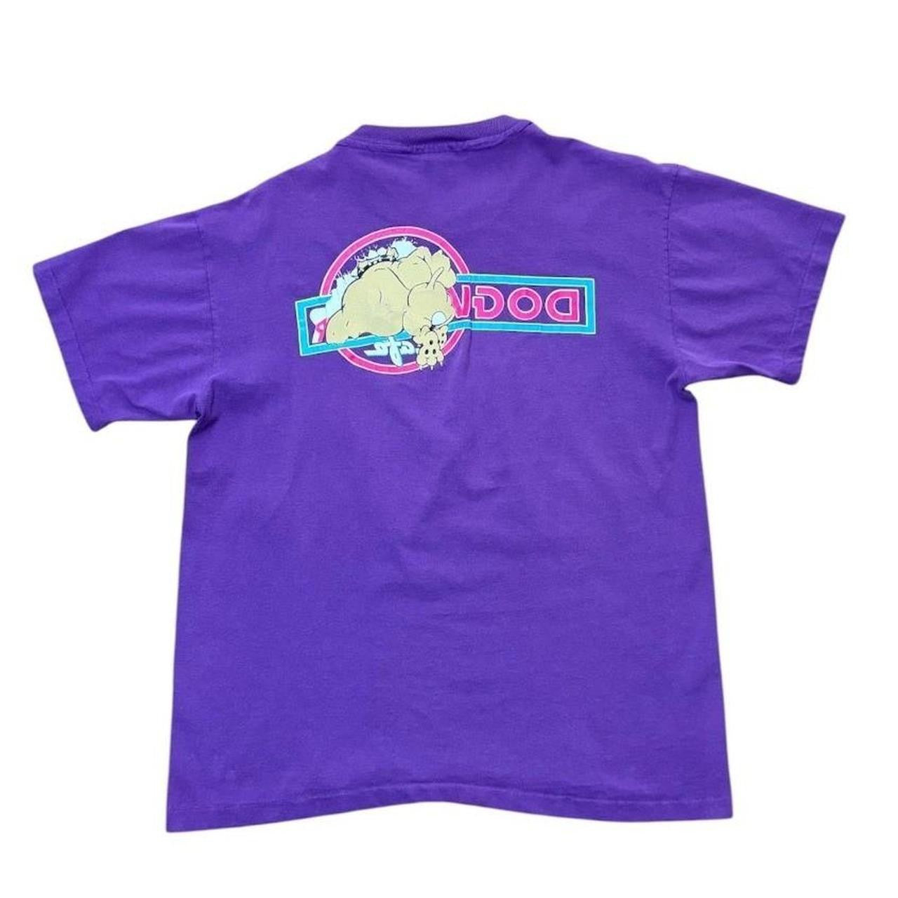 90s Dogwater Cafe St Pete Florida Graphic Puppy Dog Animal T-Shirt