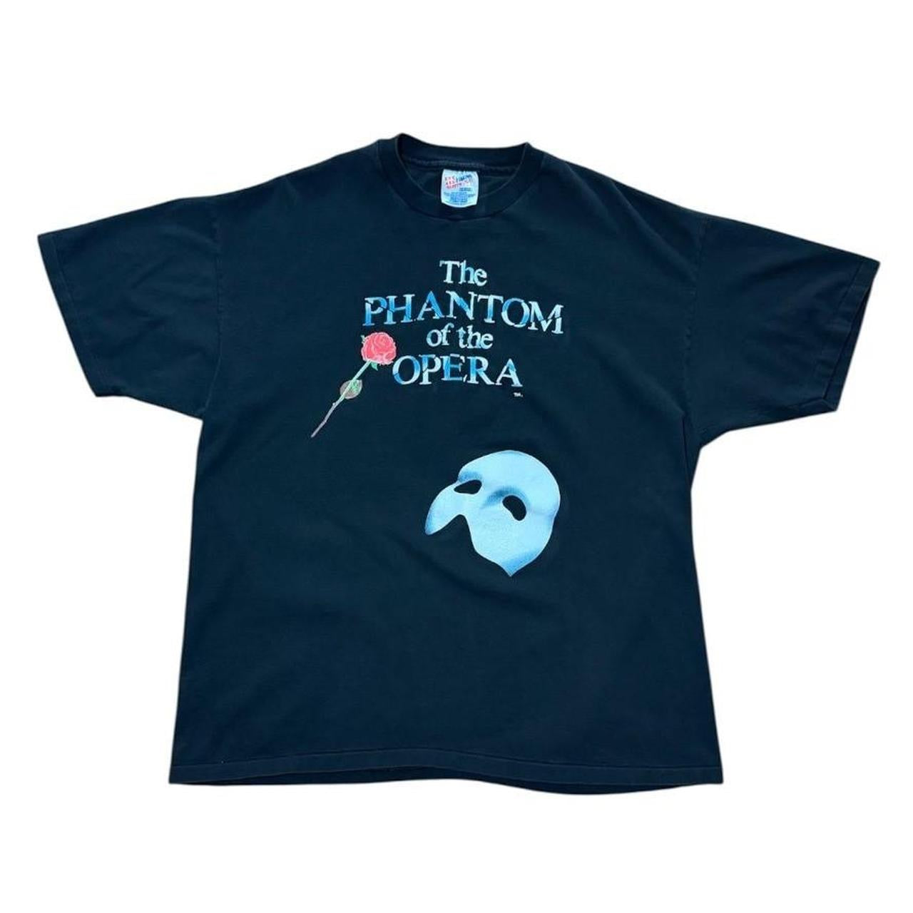 90s Phantom of the Opera Cult Classic Musical Theater Graphic T-Shirt