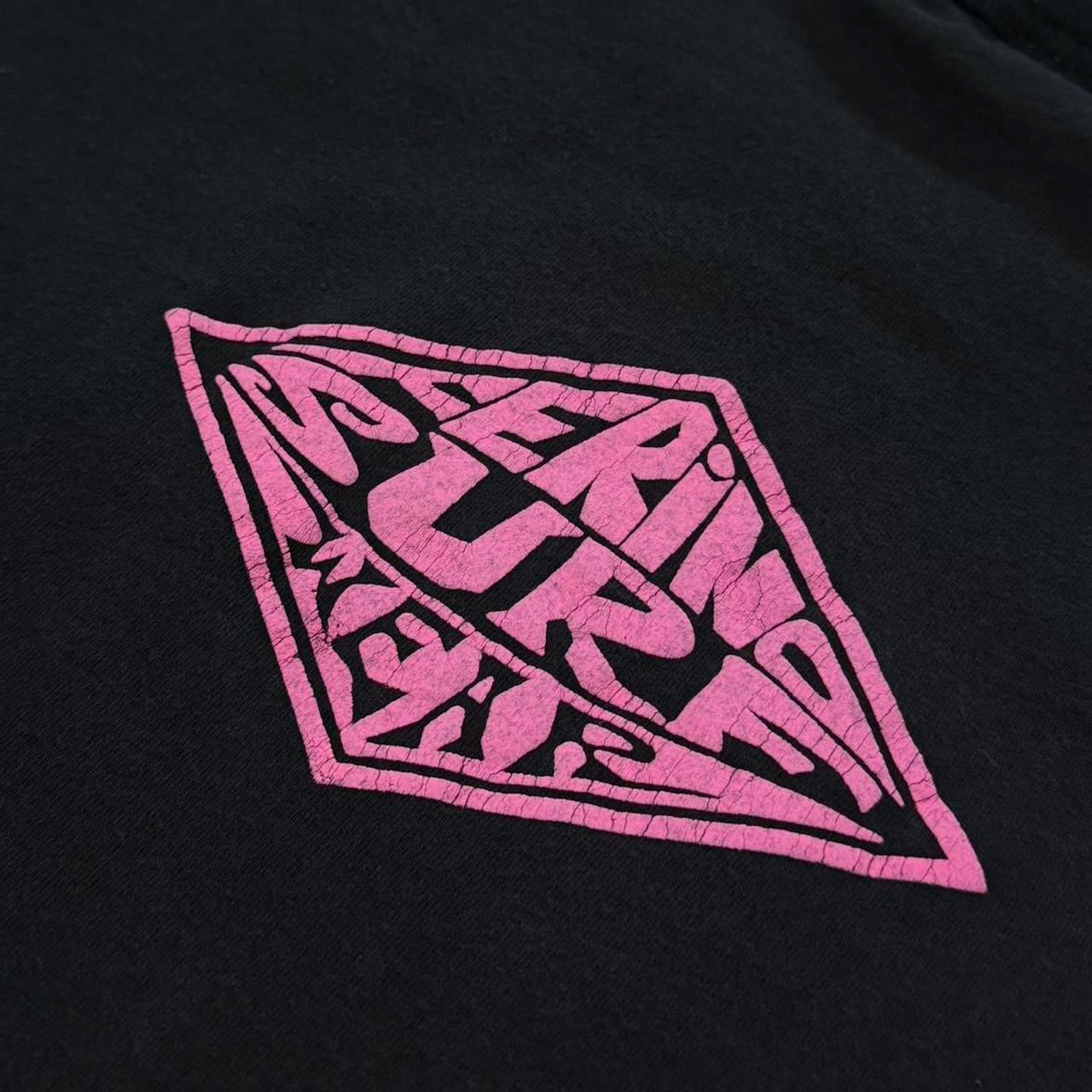 90s Ferino Surf Barbados Puff Print Gradient Graphic T-shirt