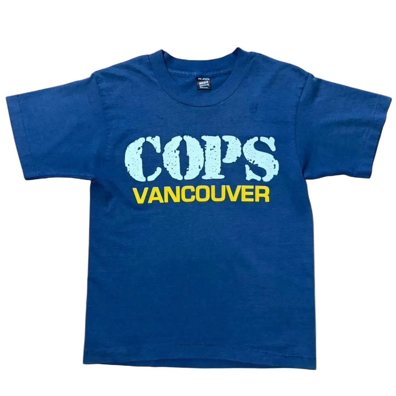 Vintage 90s Cops Vancouver Tv Show Promo Merch Graphic T-shirt