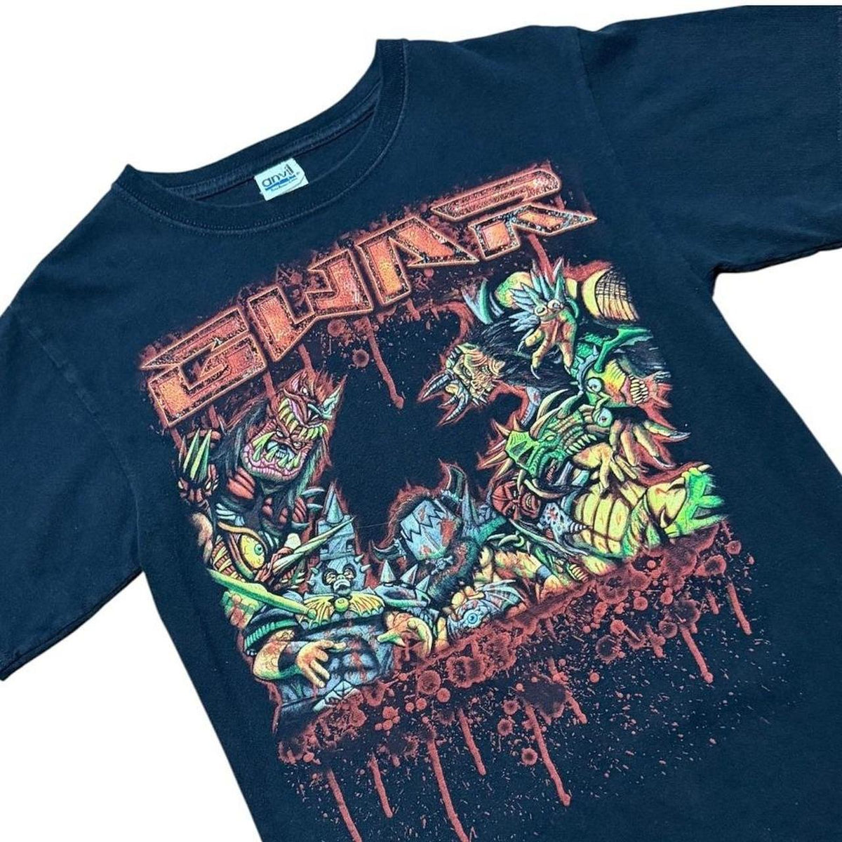 GWAR Bloody Pit of Horror Grunge Thrash Metal Punk 2010 Band Tour Merch T-shirt