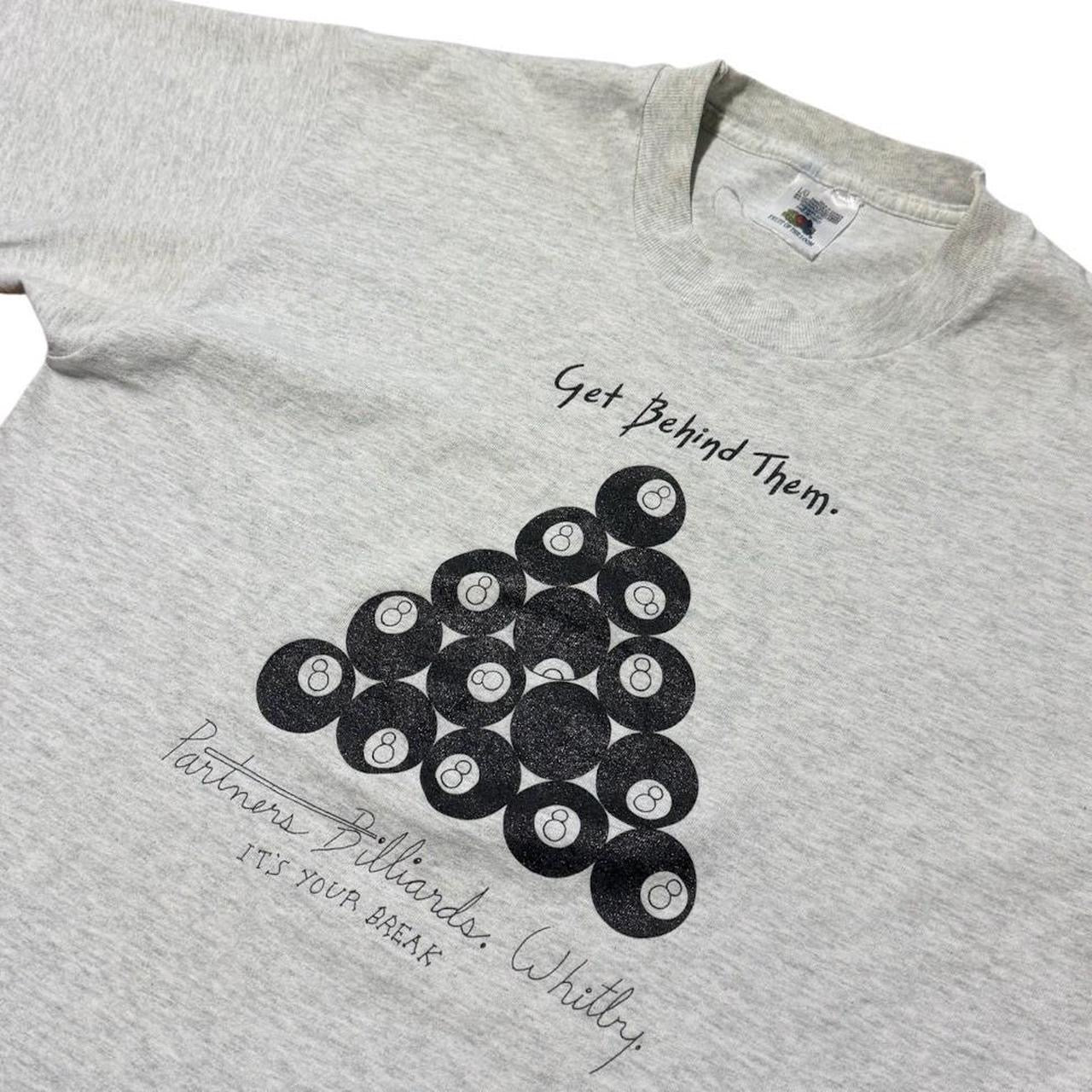 90s Billiards 8 Ball Pool Bar Gambling Sports Game Art Graphic T-Shirt
