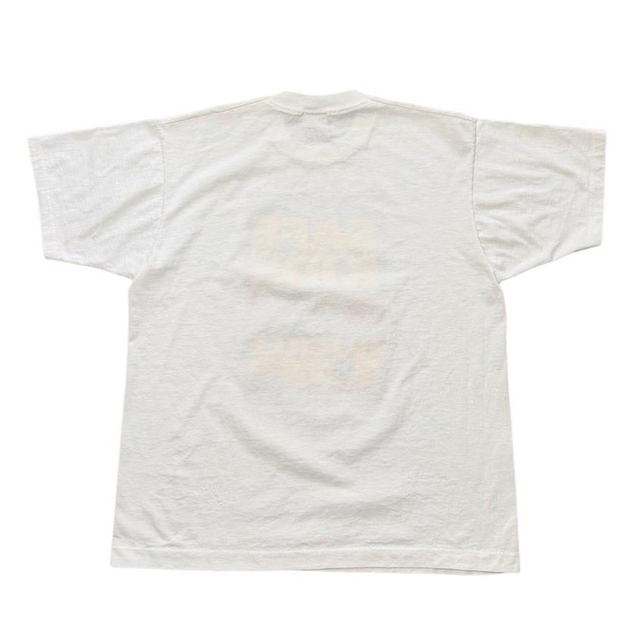 90s Esso Imperial Oil Gas Safe Kids Buckle Up Seatbelt Law Promo T-Shirt