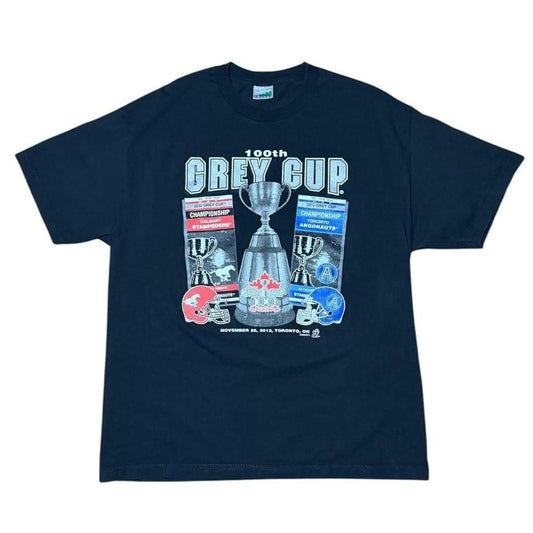 Waves 100th Grey Cup 2012 CFL Football Championship Calgary Toronto T-Shirt