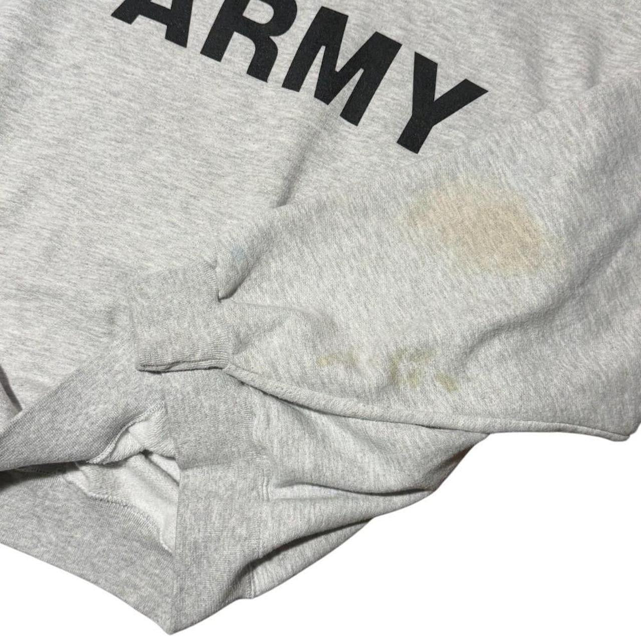 90s Army Issue Military Uniform Utility Crewneck Pullover Sweater