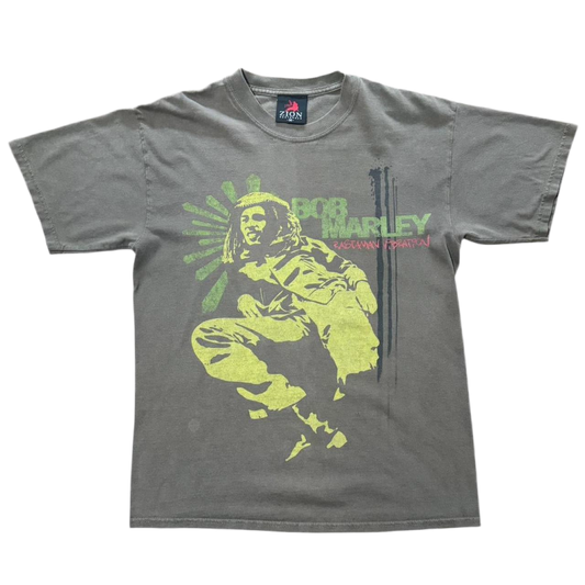 Y2K Bob Marley Rastaman Vibration Reggae Tee