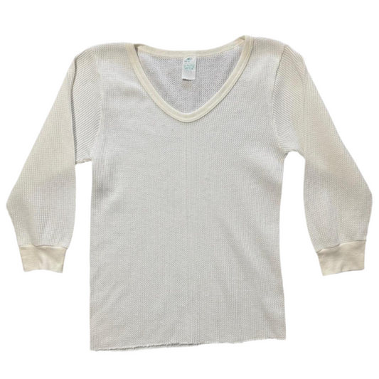 1970s Scoop V Neck Centre Line Thermal