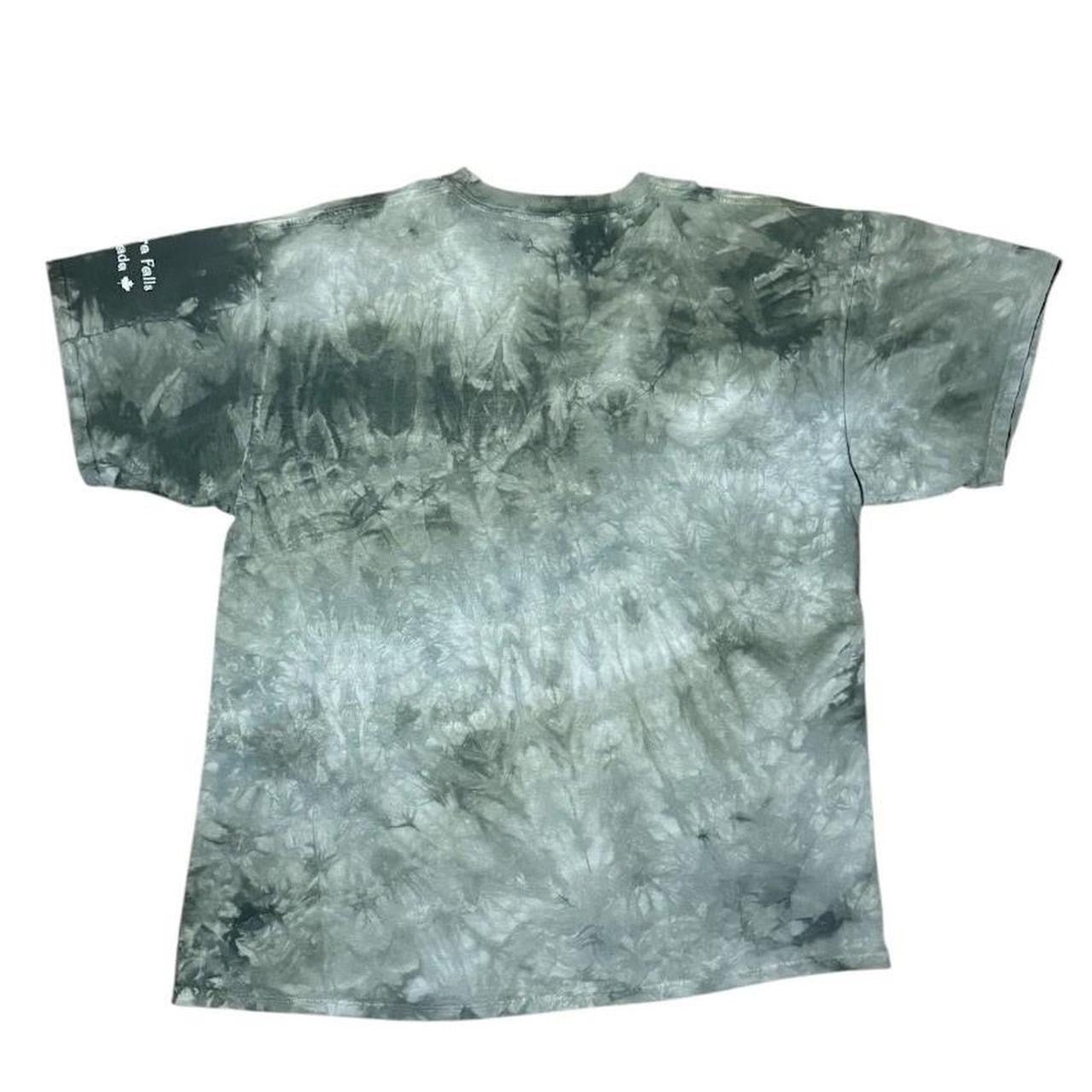 90s The Mountain Peace Pipe Dreamcatcher Feather Tie Dye Graphic T-Shirt