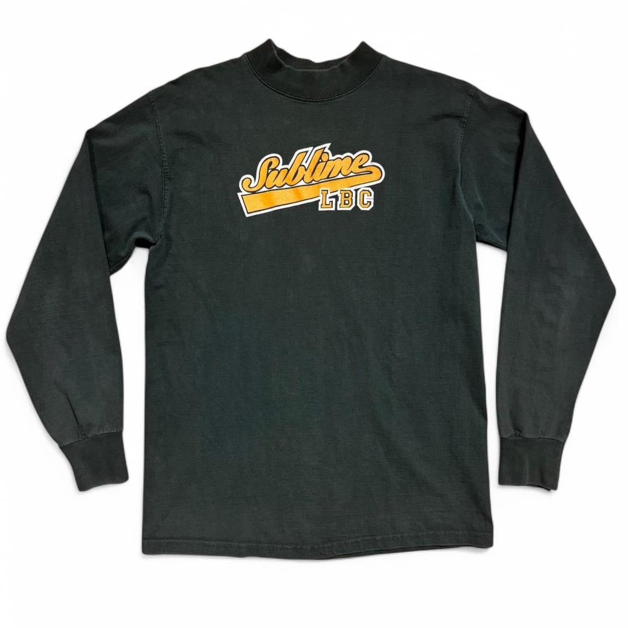 Vintage Sublime LBC Green Long Sleeve Band Shirt