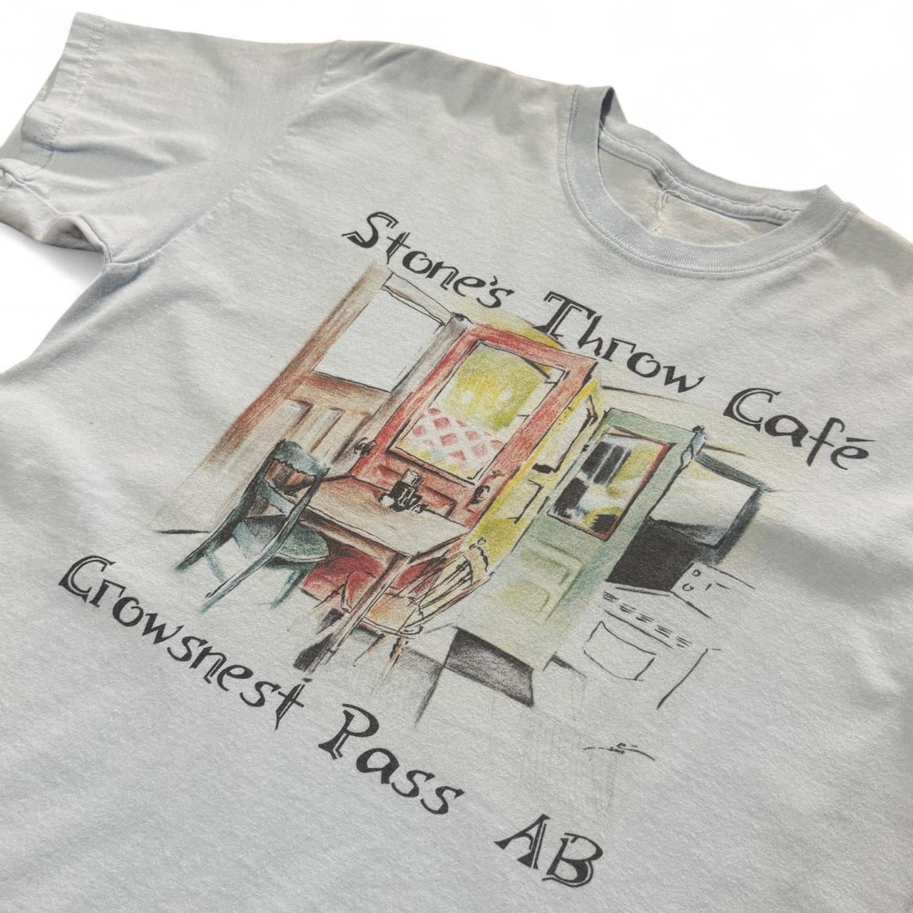 Blue Crownsnest Pass Alberta Canada Graphic Souvenir Tee