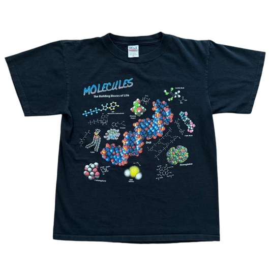 90s Molecules Science Graphic Tee