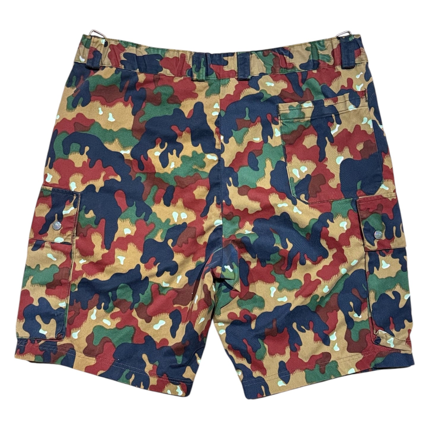 90s Military Issue Camo Shorts