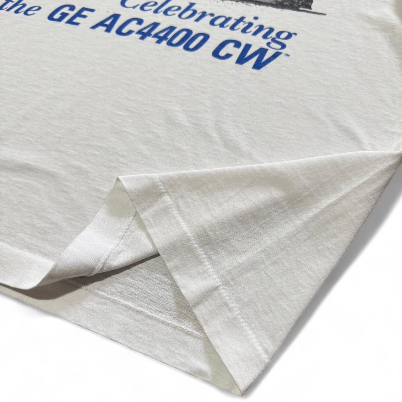 90s General Electric Transportation Systems Celebration Train Railway Tee