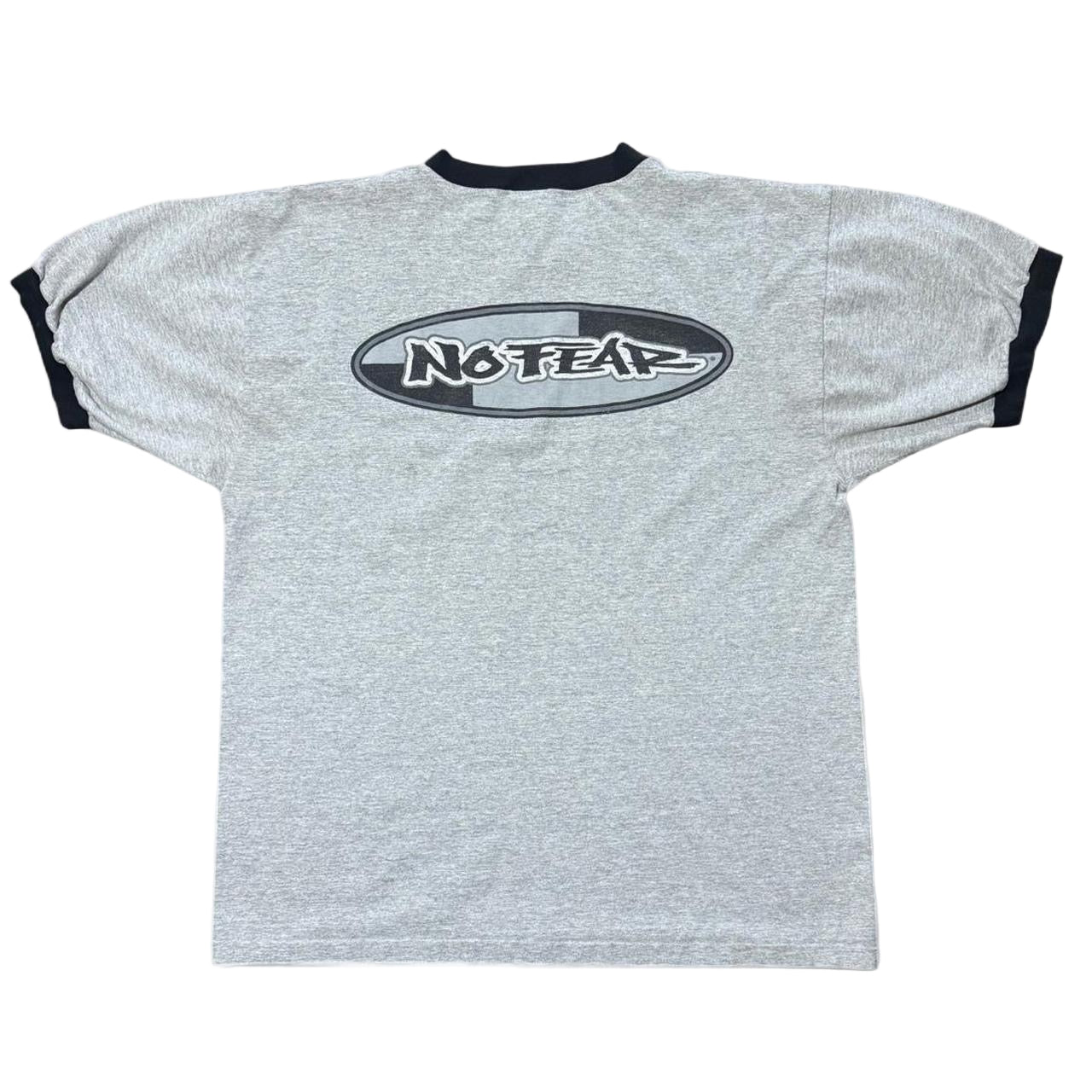 90s No Fear Sportswear Mullet Hit Ringer Tee