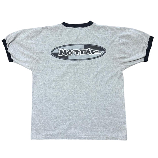 90s No Fear Sportswear Mullet Hit Ringer Tee