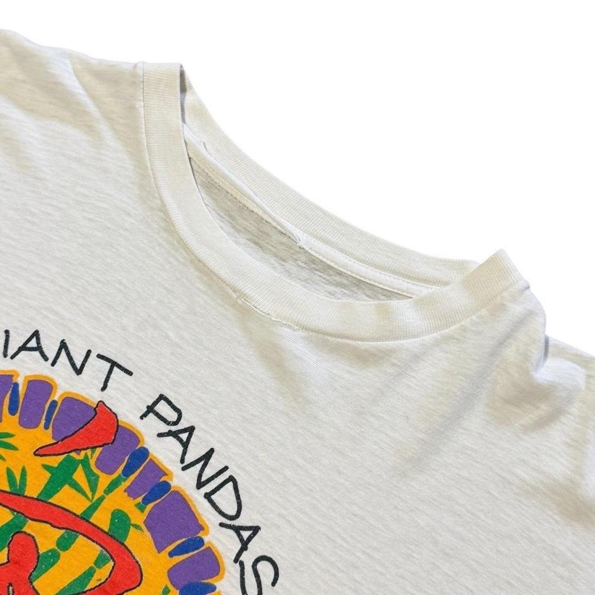 90s San Diego Zoo Giant Pandas Endangered Animal Kanji Cute Art T-shirt