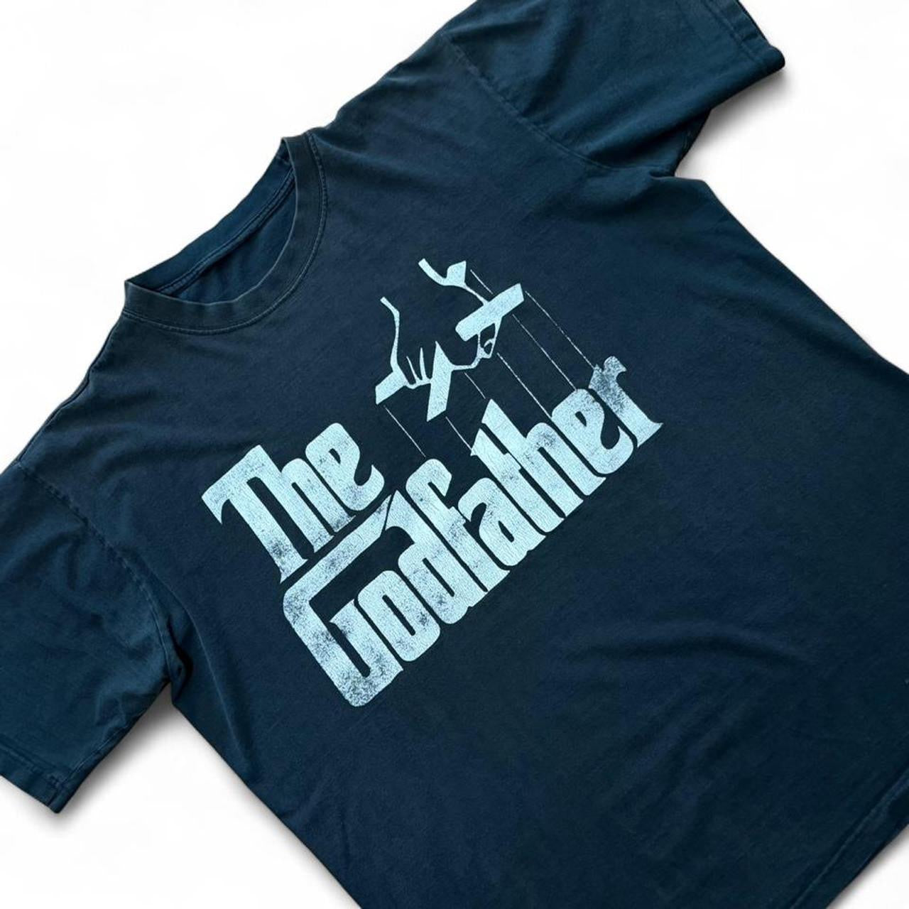 Vintage 90s The Godfather Mafia Crime Movie Coppola Pacino Brando T-shirt