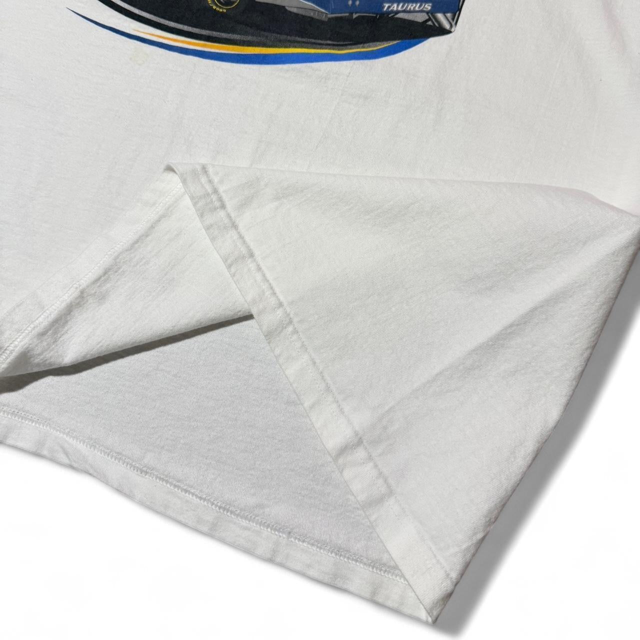 Y2K Dave Blaney Nascar Racing Double Sided Car/Auto Graphic T-shirt