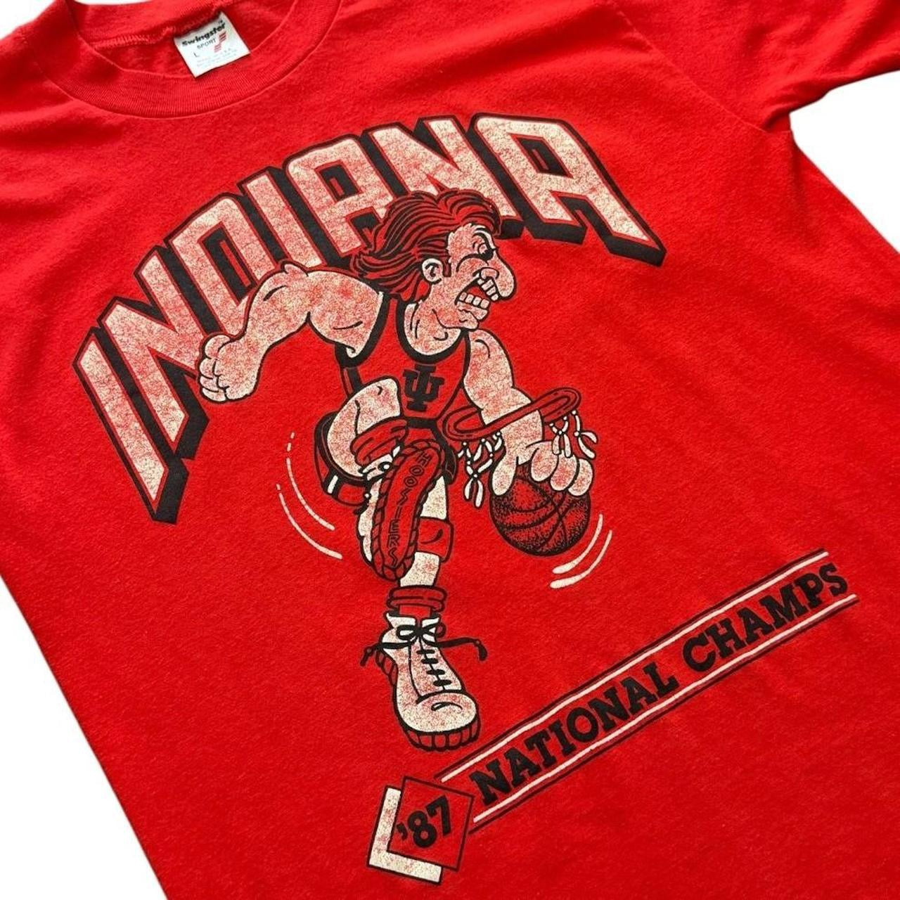 80s Indiana Hoosiers National Champions 87 NCAA Football Sports T-shirt