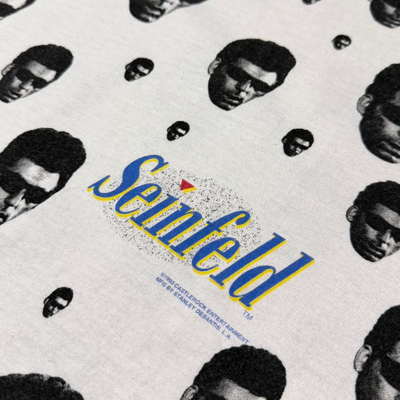 1993 AOP Seinfeld Kramer Stanley Desantis Graphic T-shirt