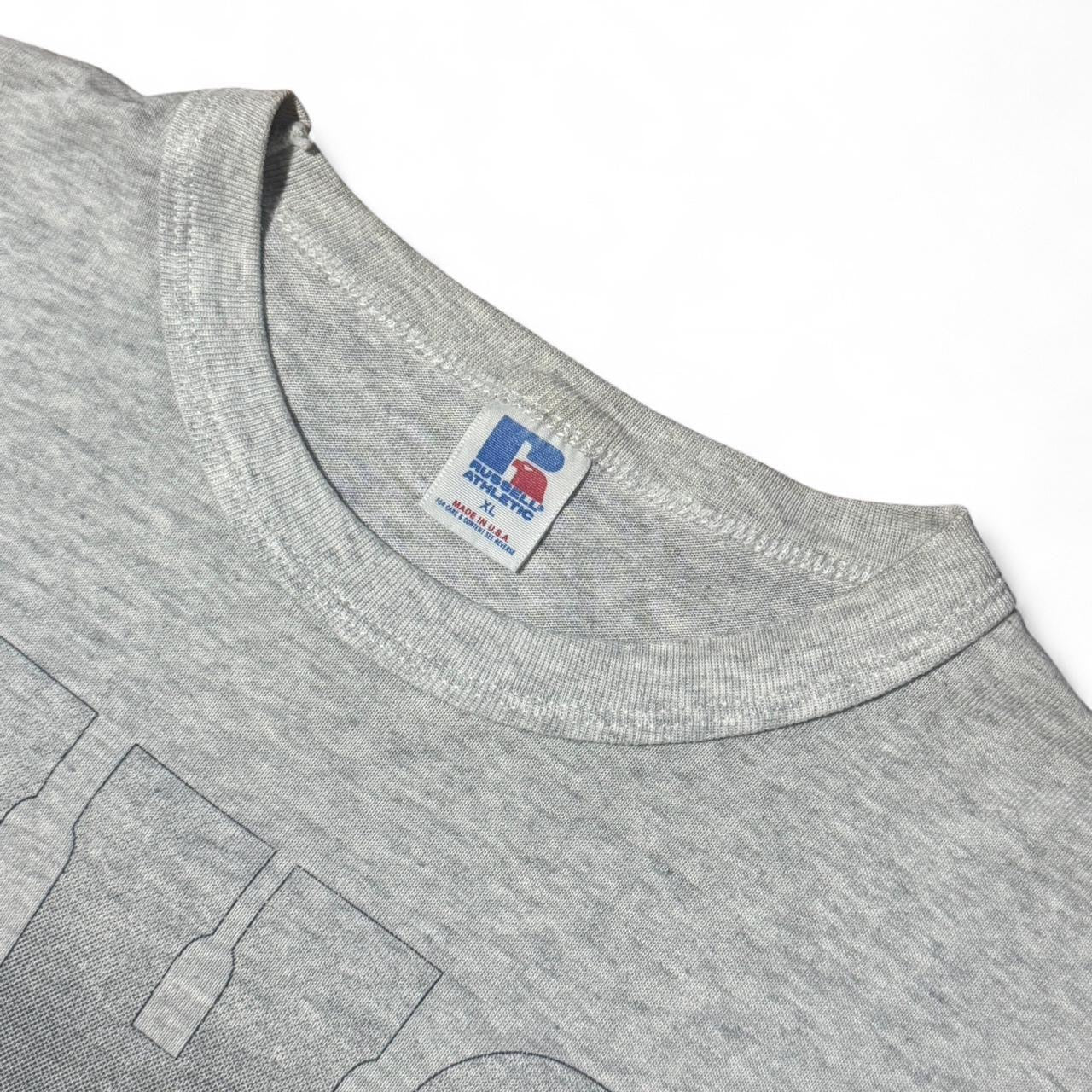 80s Triblend Heather Grey MHS Athletics Graphic Sportswear Tee