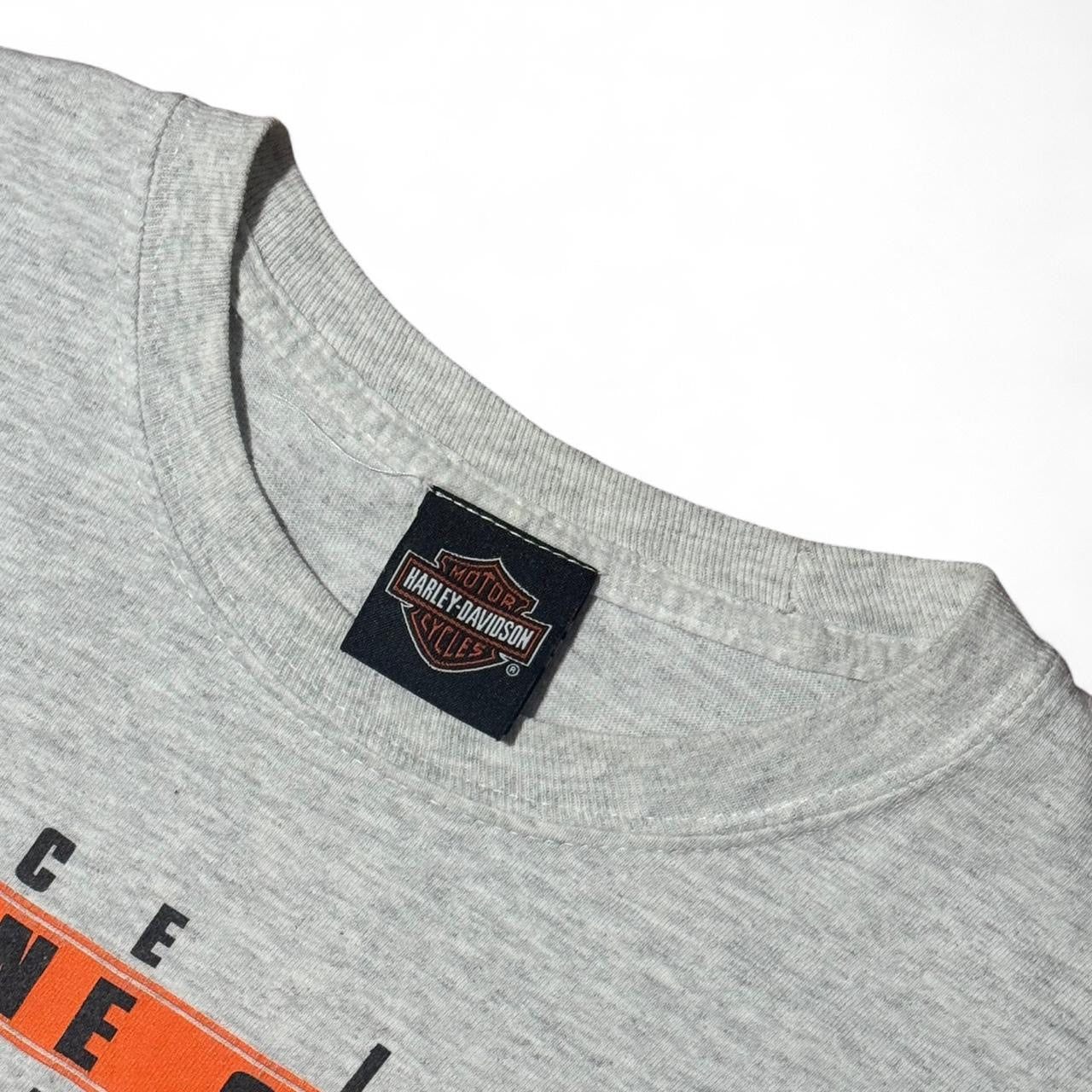 Grey Harley Davidson Motorcycle Biker Long Sleeve