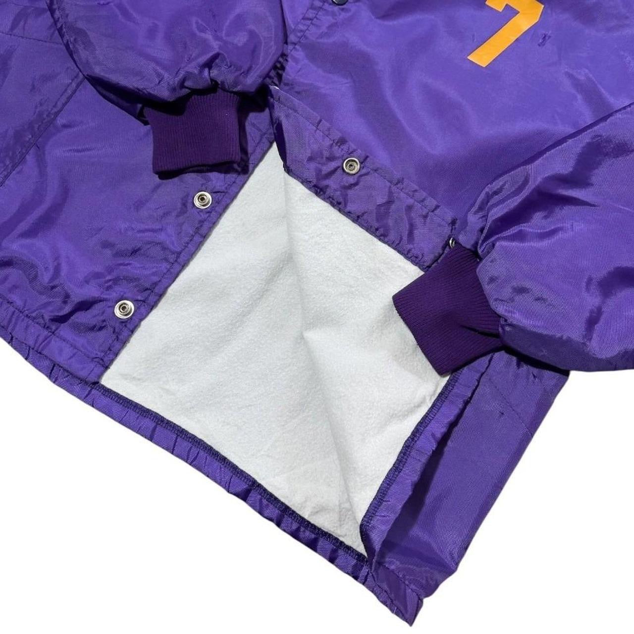 70s Nicklasson Athletic Purple Mohawk Baseball Coaches Sport Snap Jacket