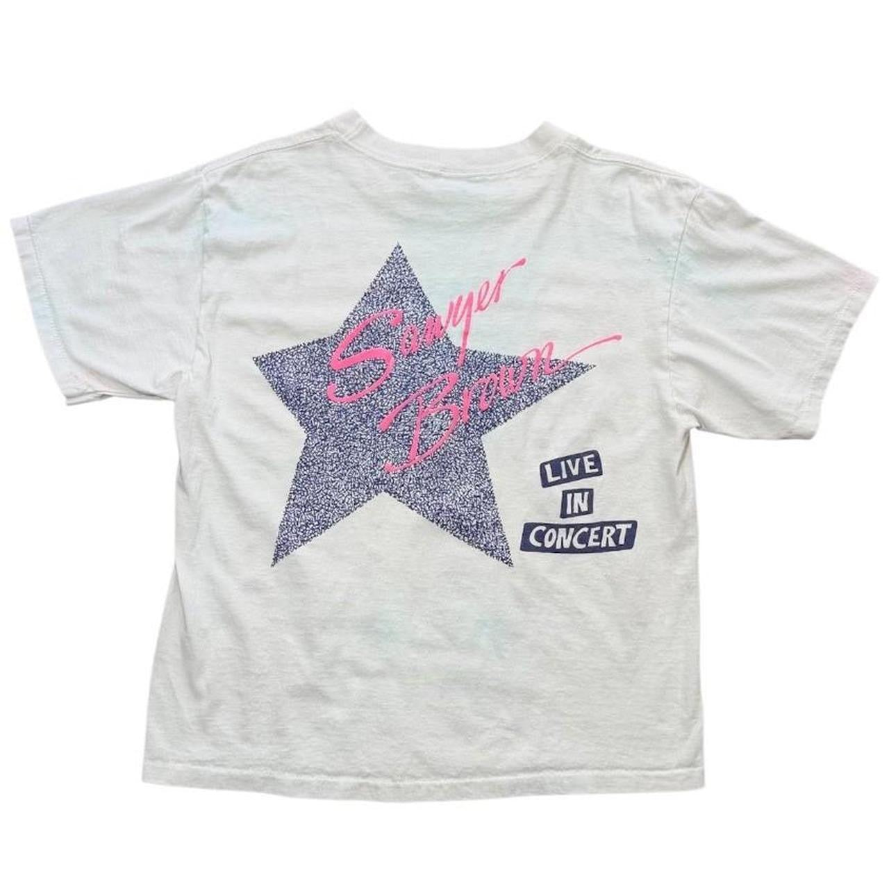 90s Sawyer Brown Live Concert 92 Country Band Tour Merch Graphic T-Shirt