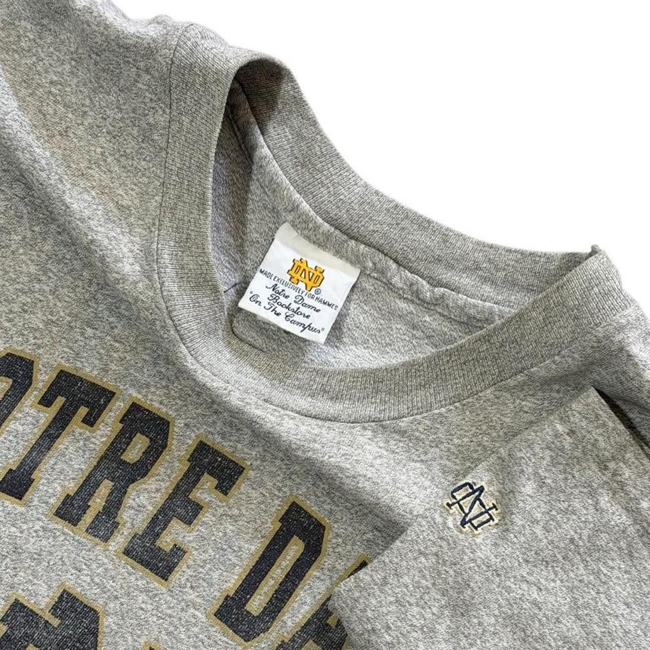 90s Notre Dame Fighting Irish NCAA Football Sports Graphic Logo T-shirt