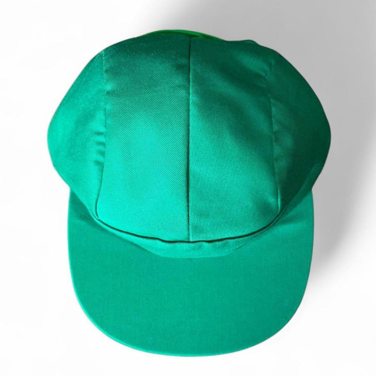 Vintage 90s Green Tristar 5 Panel Retro Skater Painter Cap Snapback Hat