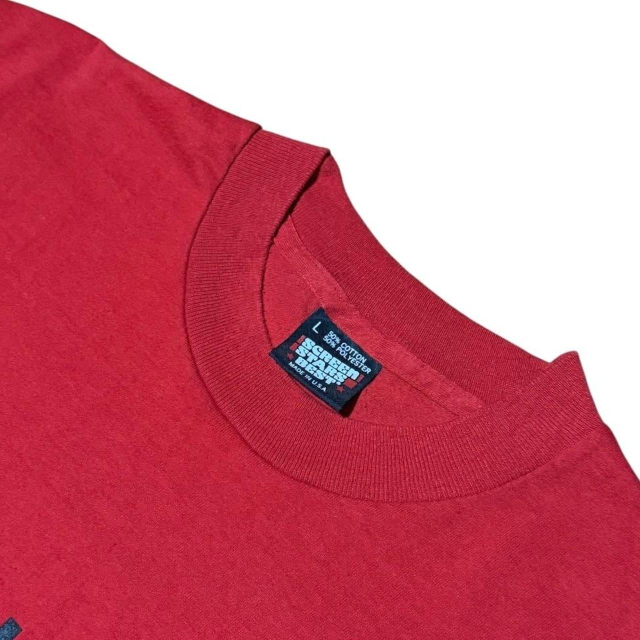 80s Shit Happens Funny Novelty Slogan Quote Joke Single Stitch T-Shirt