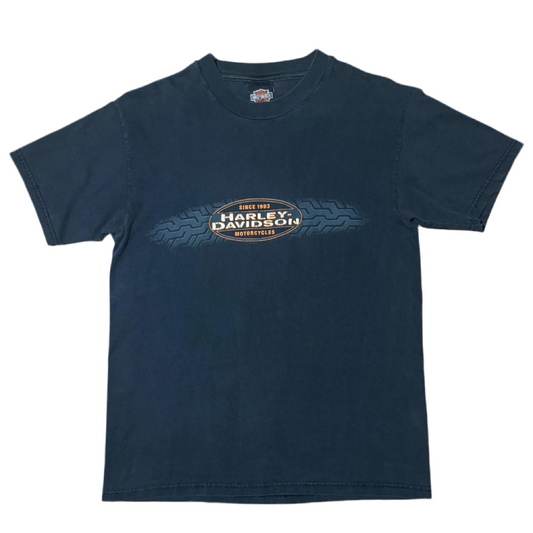 90s Harley Davidson Nevada Tire Tread Biker Tee