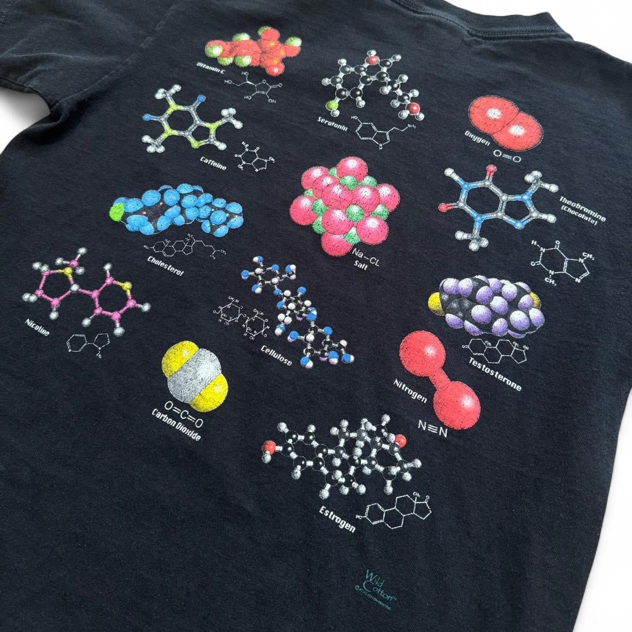 90s Molecules Science Graphic Tee