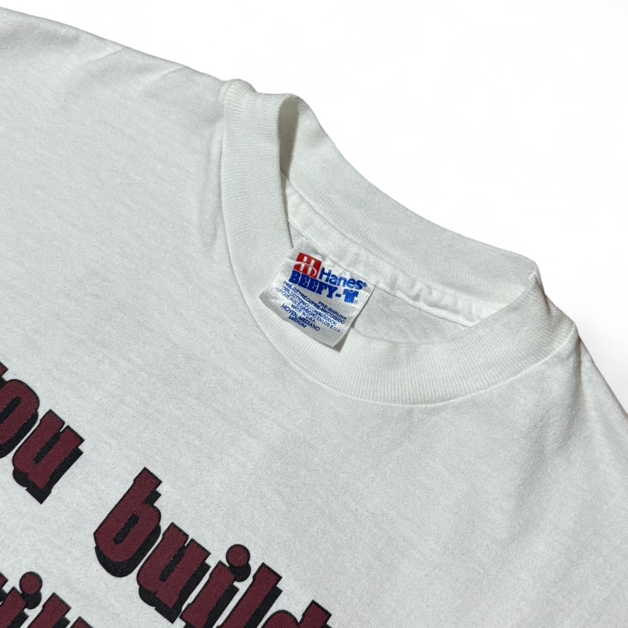 1992 Aggie Bonfire “If you build it, they will come.” Texas A&M Souvenir Tee