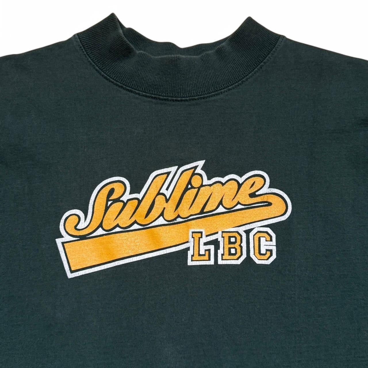 Vintage Sublime LBC Green Long Sleeve Band Shirt