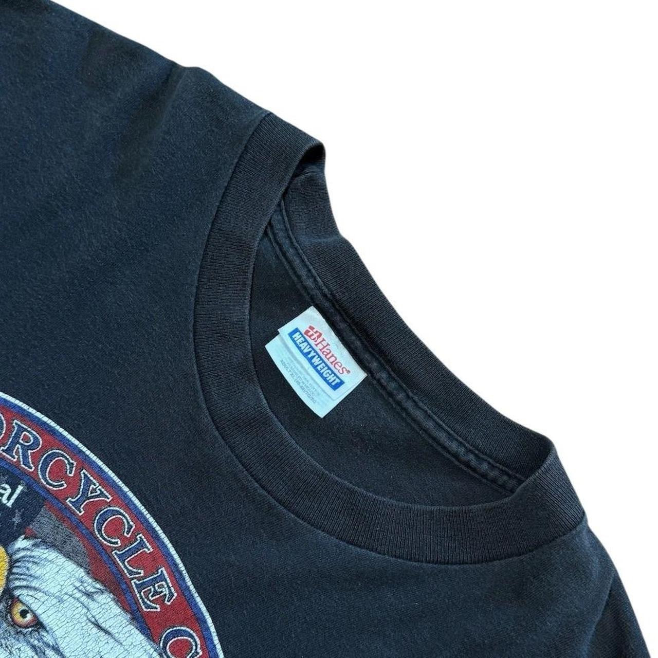 Sturgis 2002 Motorcycle Classic Eagle Biker Motorcycle Graphic T-shirt