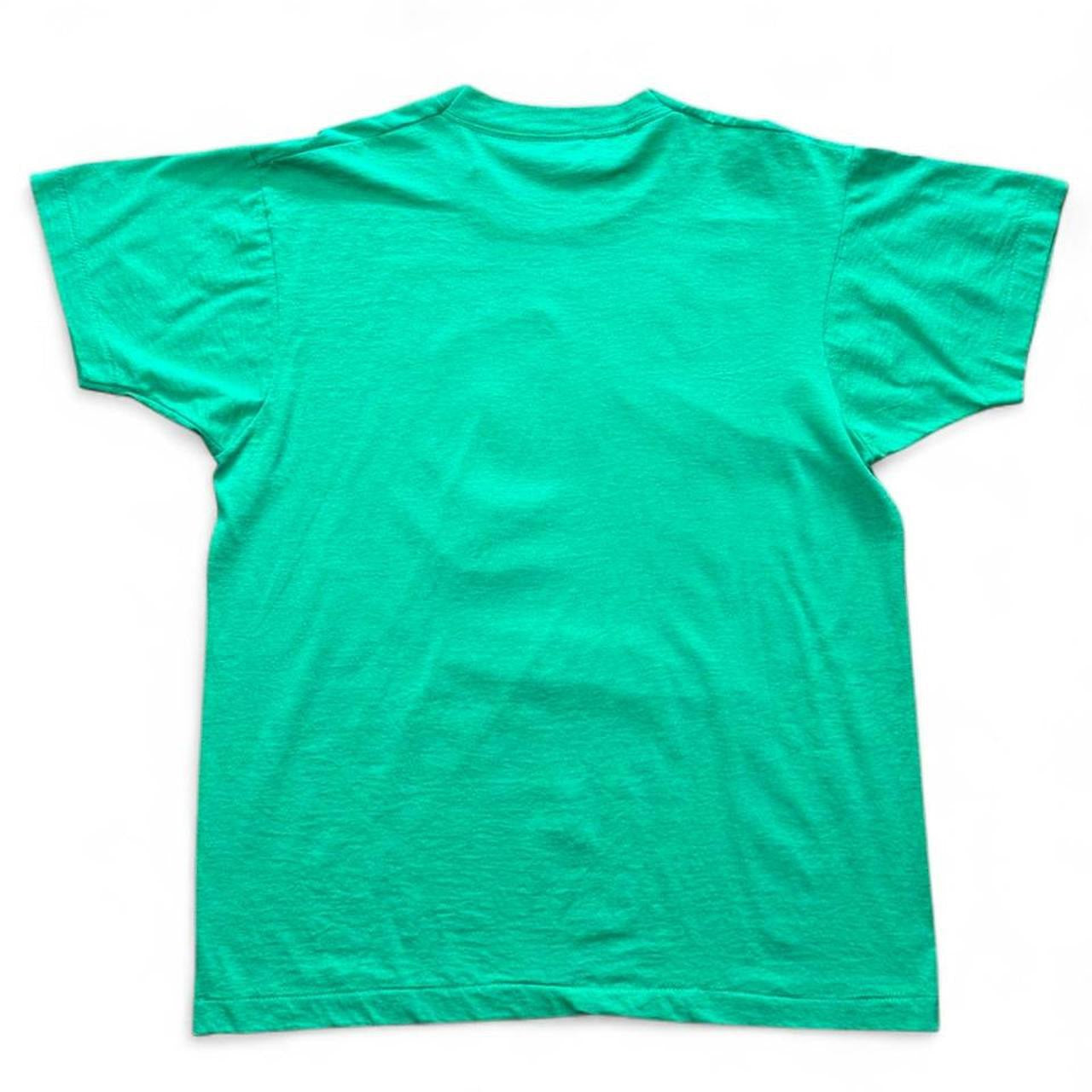 Vintage 80s Akron Zoo Snow Bowl Support Souvenir Cheetah Art T-shirt