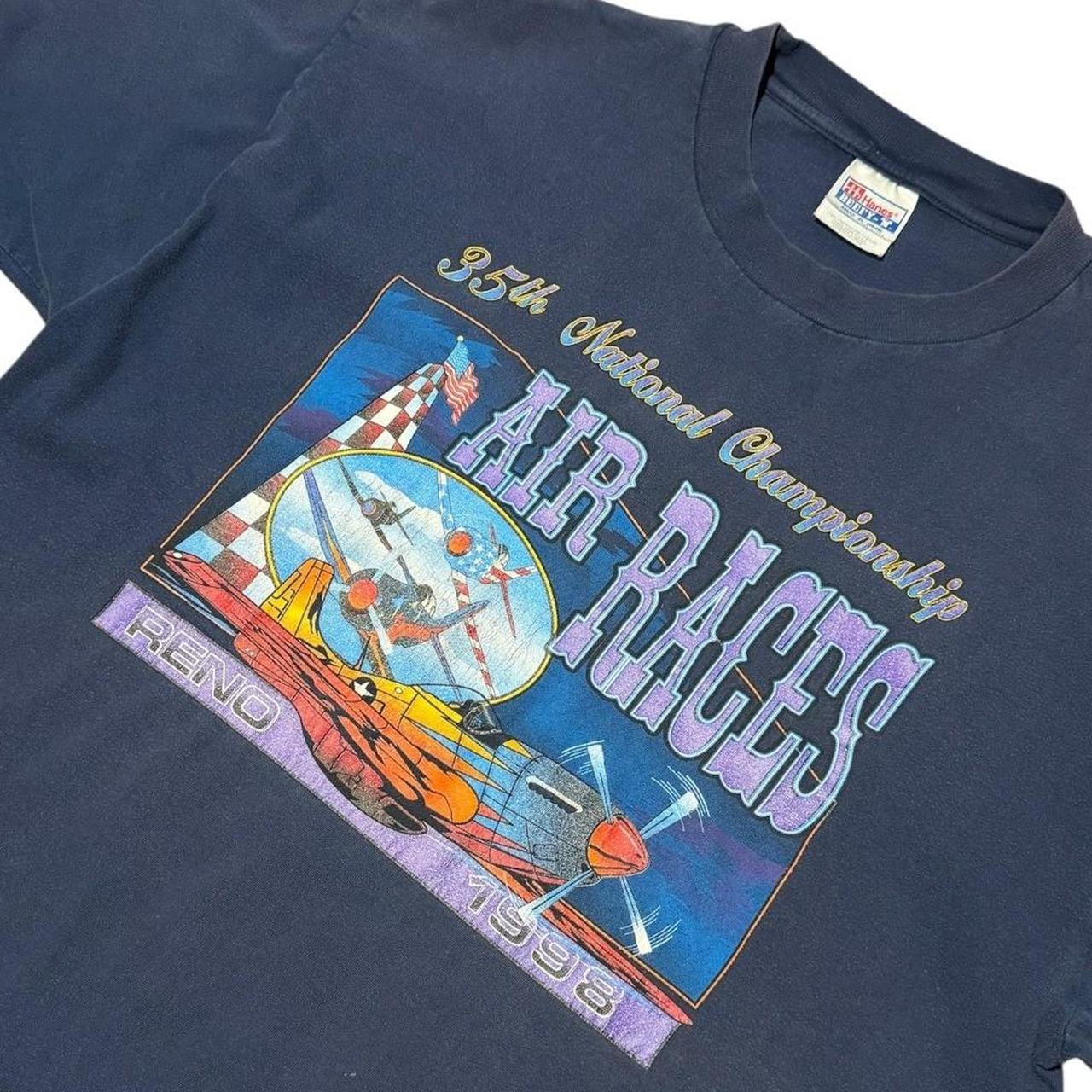 90s Reno 35th National Airplane Air Races Championship Graphic T-shirt