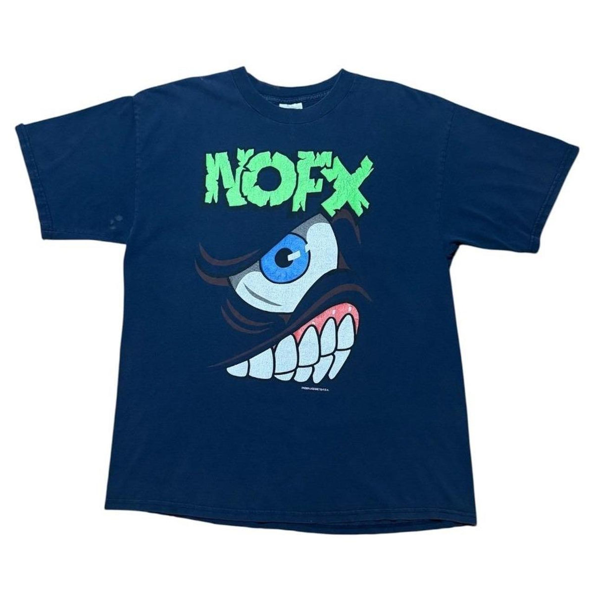 1994 NOFX Mons-Tour Ska Punk Rock Concert Band Merch FEA Graphic T-shirt