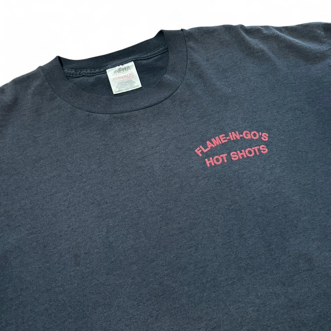 90s Utah State Prison Inmate Firefighters Flame-In-Gos Hot Shots Tee