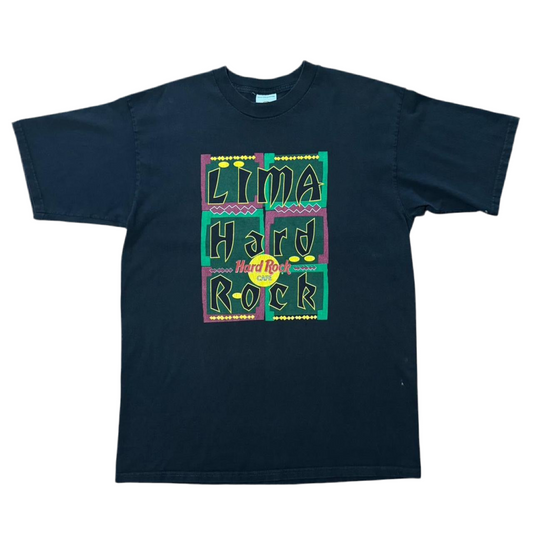 90s Hard Rock Cafe Lima Peru Graphic Tee