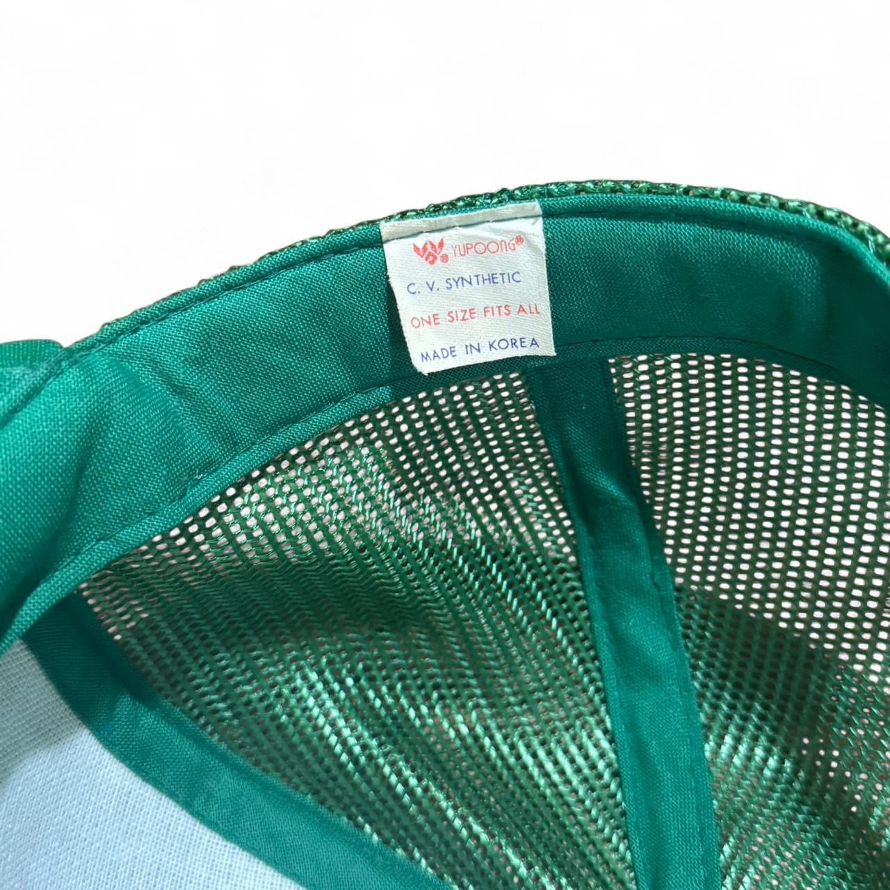 90s Pocono Mountains Deer Hunting Green Trucker Mesh Snapback