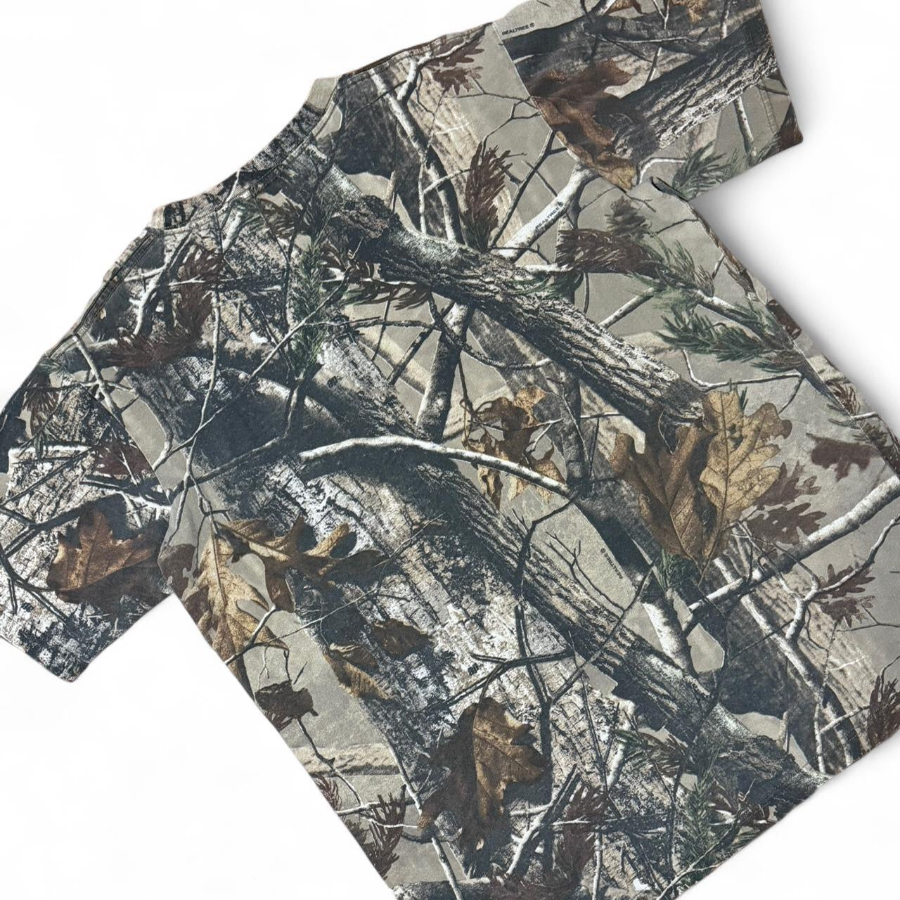 90s Realtree Camouflage Nascar Racing Graphic Tee