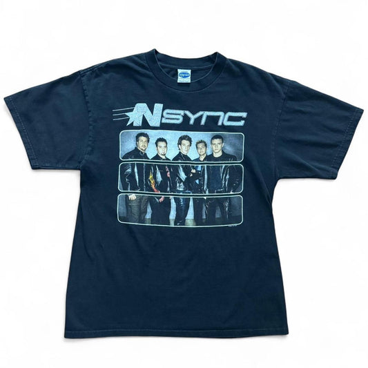 2001 NSYNC Glitter Graphic Tour Tee