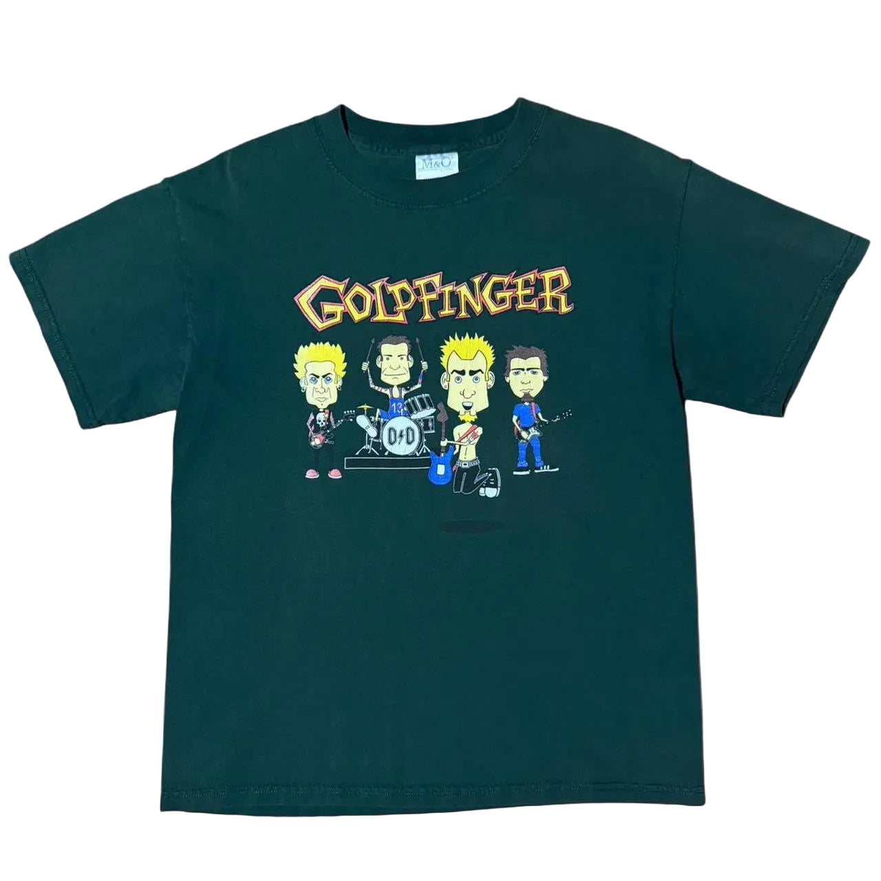 Y2K Goldfinger Ska Punk Rock Music Band Concert Tour Tee